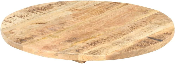 vidaXL Mangoholz Massiv Tischplatte Massivholzplatte Holzplatte Ersatztischplatte Holz Platte für Es