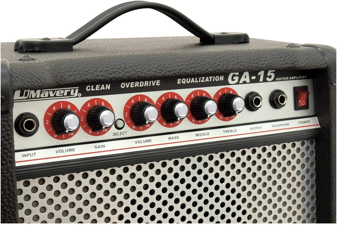 DIMAVERY GA-15 E-Gitarren-Amp 15 Watt