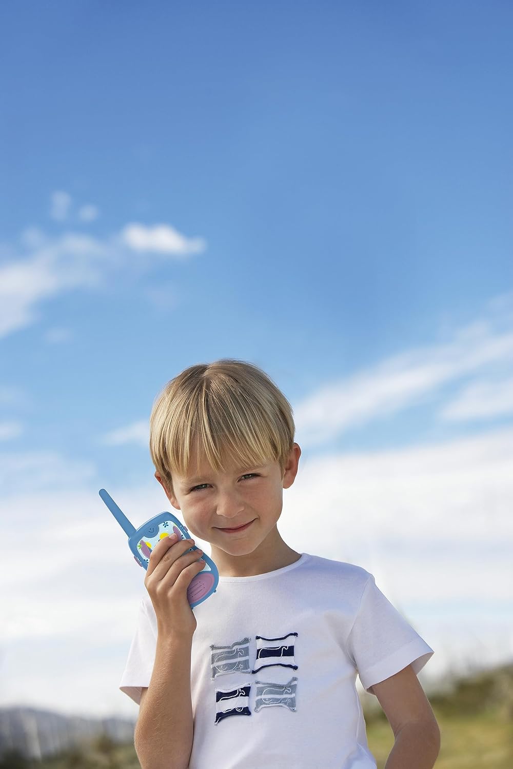 Lexibook, Disney Stitch, Talkies-Walkies 200m, Kommunikationsspiel für Kinder, 2 Kommunikationskanäl