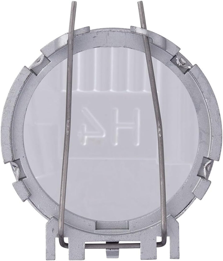 HELLA - Halogen-Hauptscheinwerfer - 24/12V - rund - Einbau - gehärtete Streuscheibe - Stecker: Flach