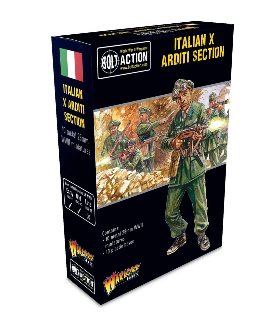 Warlord Games, Italienischer X Arditi Abschnitt