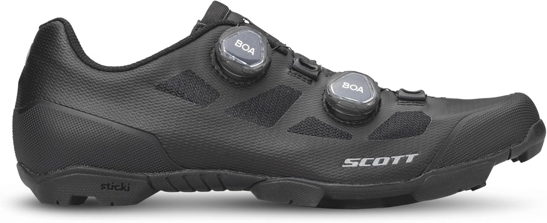 Scott MTB Vertec Fahrrad Schuhe matt schwarz 2024 47 EU Schwarz, 47 EU Schwarz
