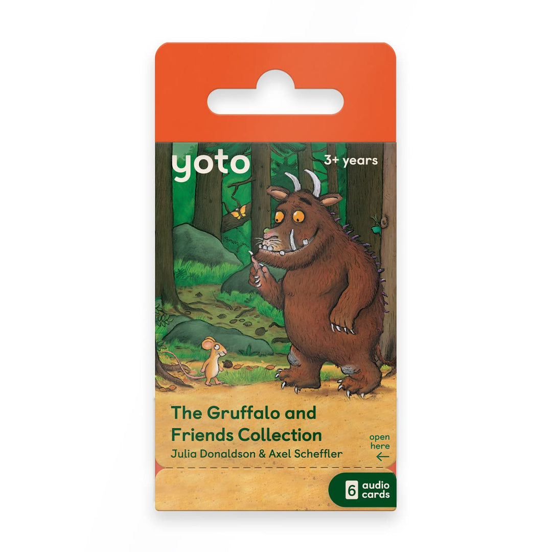 Yoto The Gruffalo &amp; Friends Collection von Julia Donaldson – Englische Hörbuchkarte für Kinder zur V
