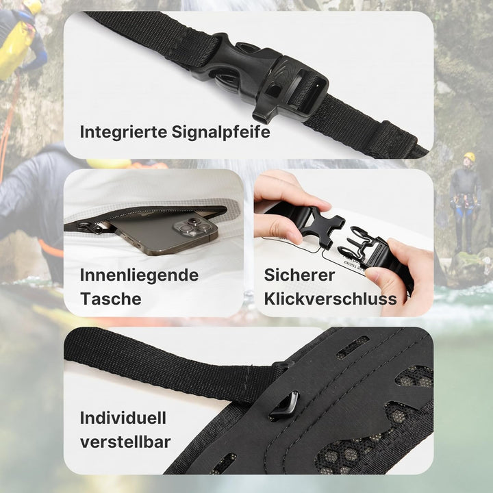 AlpPack 20L Ultraleichter Rucksack – Wasserdichter Rolltop Drybag für Wandern, Trekking, Reisen, Sta