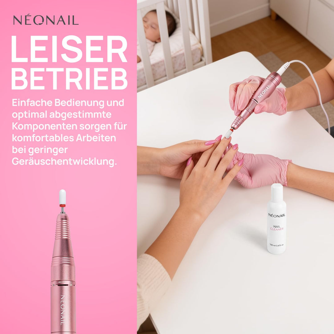 NÉONAIL Nagelfräser - Hornhautentferner Elektrisch - Nagelfeile - Mini USB Nail Drill 12 W - Manikür
