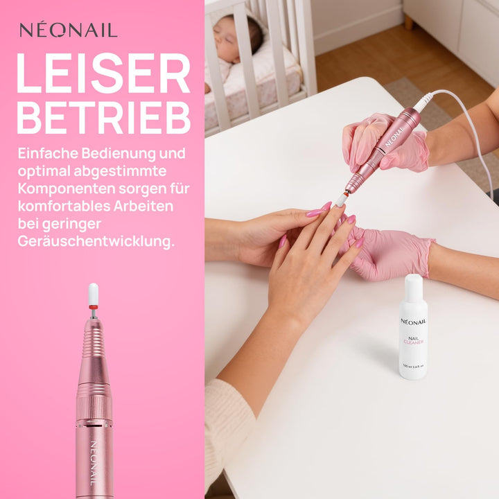 NÉONAIL Nagelfräser - Hornhautentferner Elektrisch - Nagelfeile - Mini USB Nail Drill 12 W - Manikür