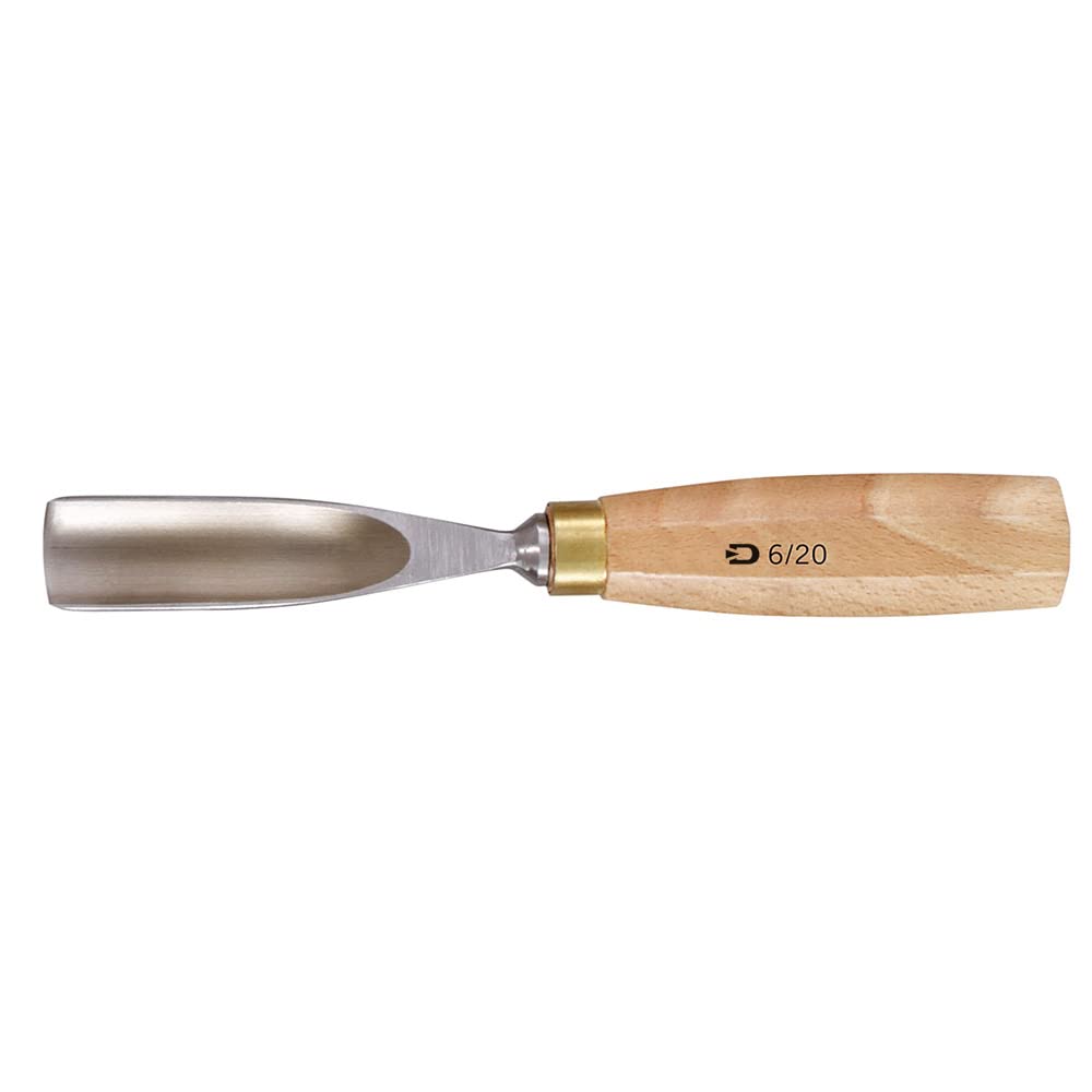 DICTUM® Compact Bildhauereisen Stich 6/20 mm