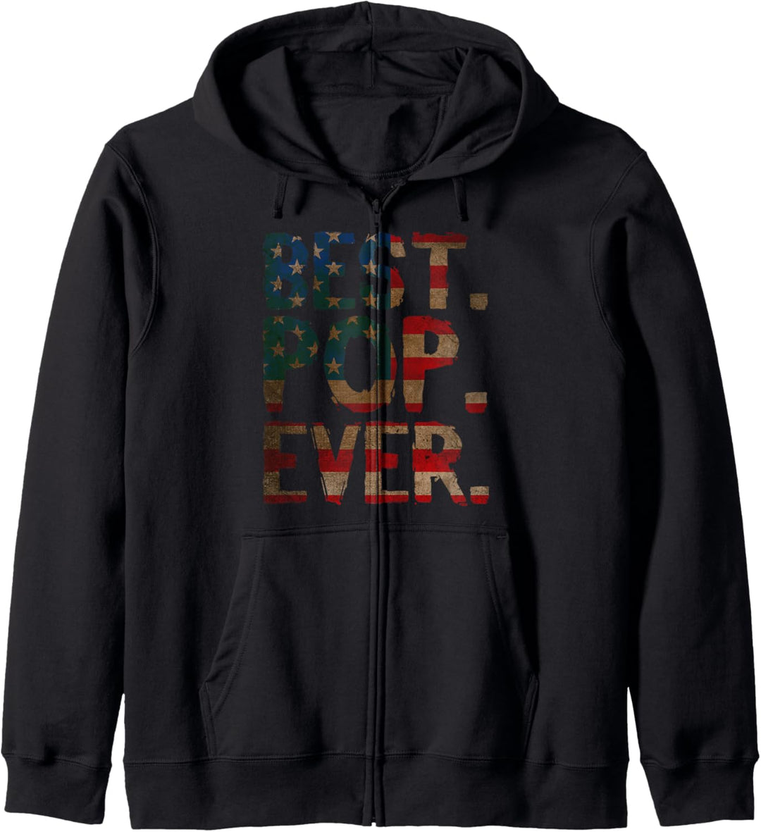 4. Juli Vatertag USA Dad - Best Pop Ever Kapuzenjacke
