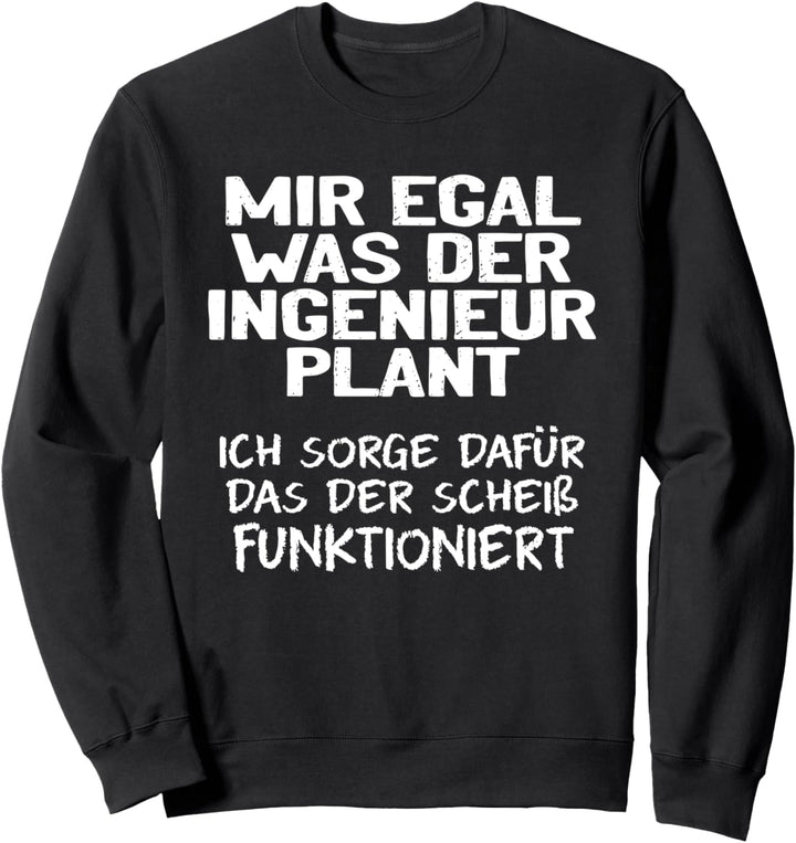 Zerspanungsmechaniker CNC Dreher Fräser Sweatshirt