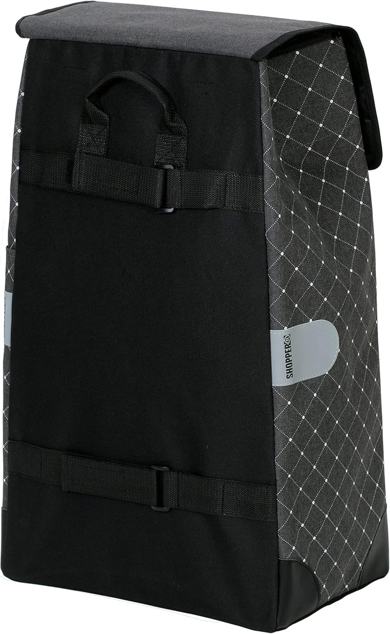 Andersen Shopper Alu Star höhenverstellbar mit Rad Ø 20 cm und 43 Liter Tasche Sofia anthrazit, Anth