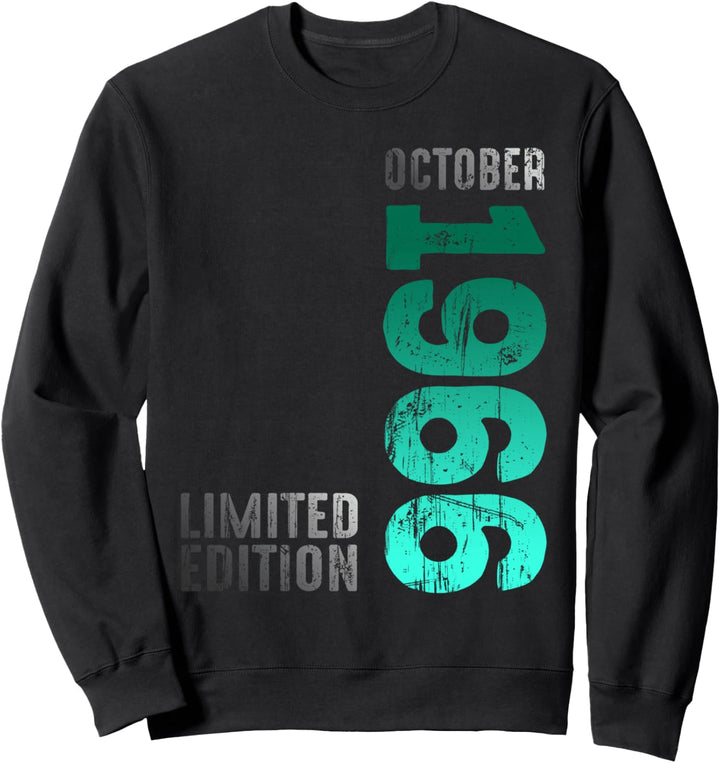 Monat Oktober 1966 Jahr 1966 Retro 1966 Jahrgang 1966 Sweatshirt