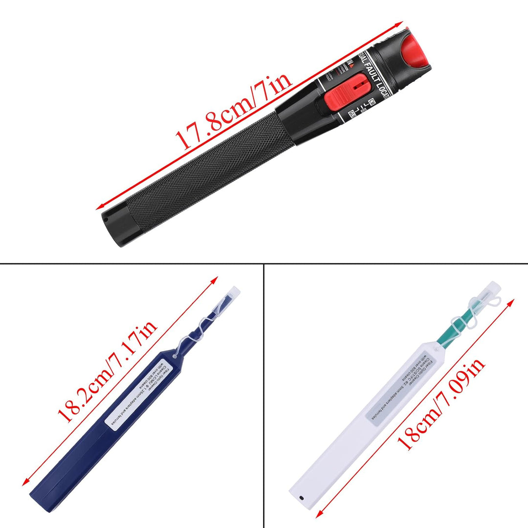 Glasfaser Werkzeug mit Visual Fault Locator 30KM 30mW, Glasfaser Adapter FC-Stecker auf LC-Buchse-Ad