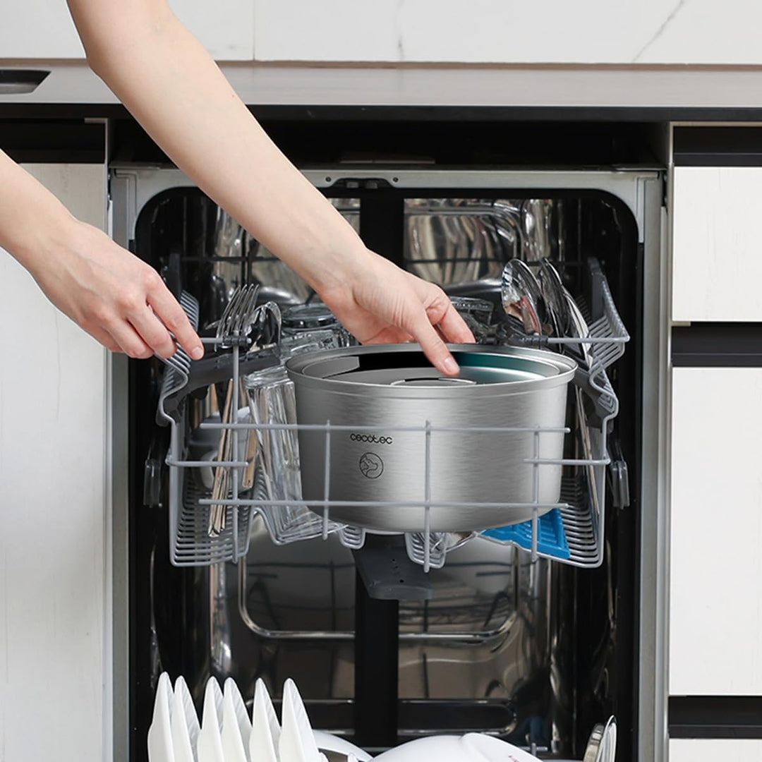 Cecotec Pumba 3200 Refresh INOX Automatischer Katzenbrunnen für Katzen, Haustiere, Fassungsvermögen