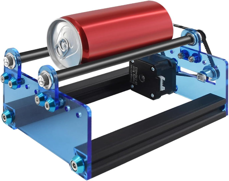 Fafeicy Rotationswalzen-Gravurmodul für Zylindrische Objekte, Lasergravur-Zubehör für LaserGRBL, Lig