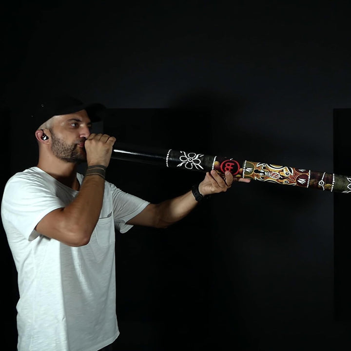MEINL Percussion Synthetik Didgeridoo - schwarz (SDDG1-BK)
