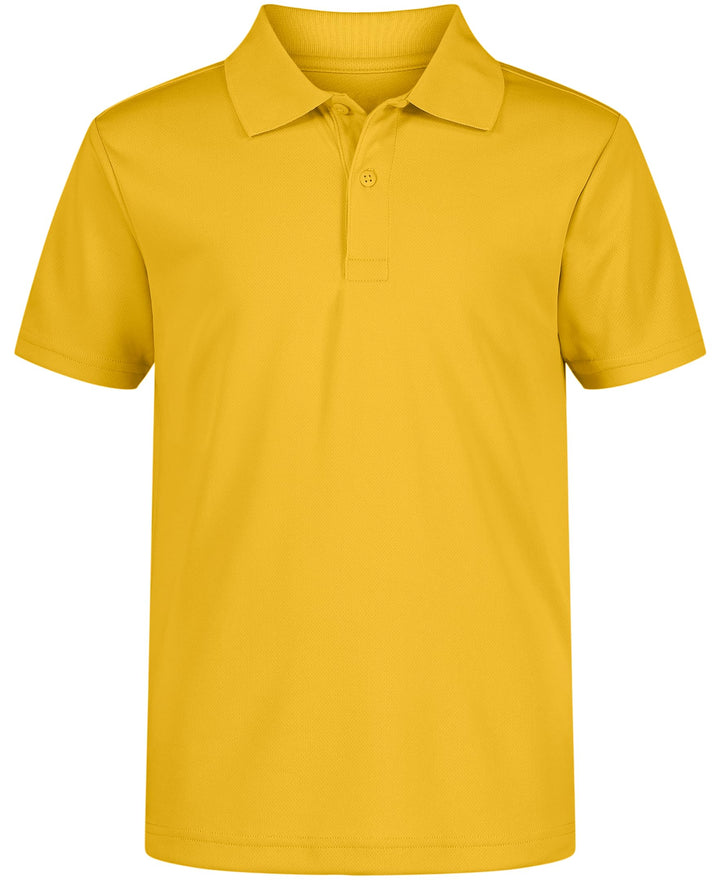 Nautica Jungen School Uniform Short Sleeve Pique Polo Polohemd (1er Pack) 5 Gold, 5 Gold