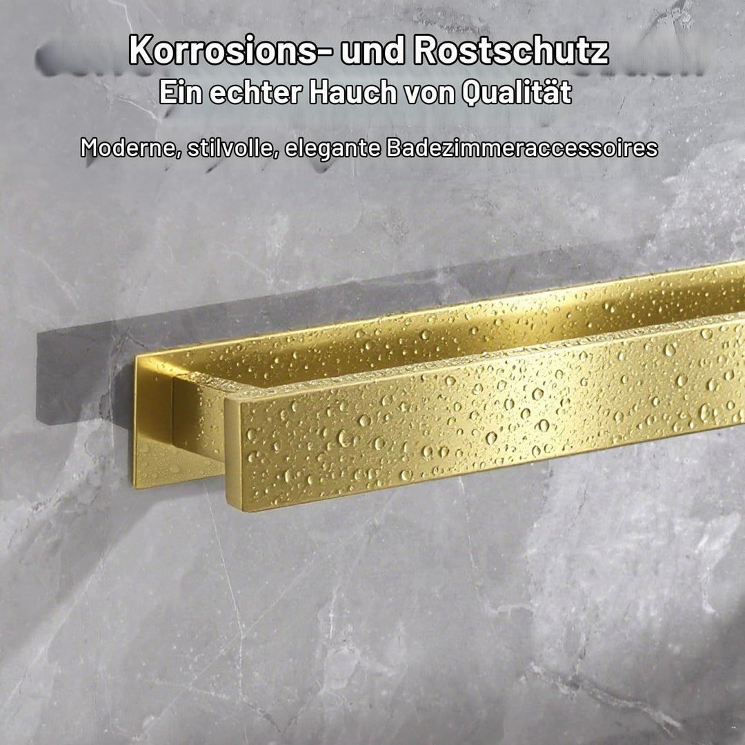 Handtuchhalter Ohne Bohren, Bad GäStehandtuchhalter, Handtuchhalter Wand Gebürstetes Silber Edelstah