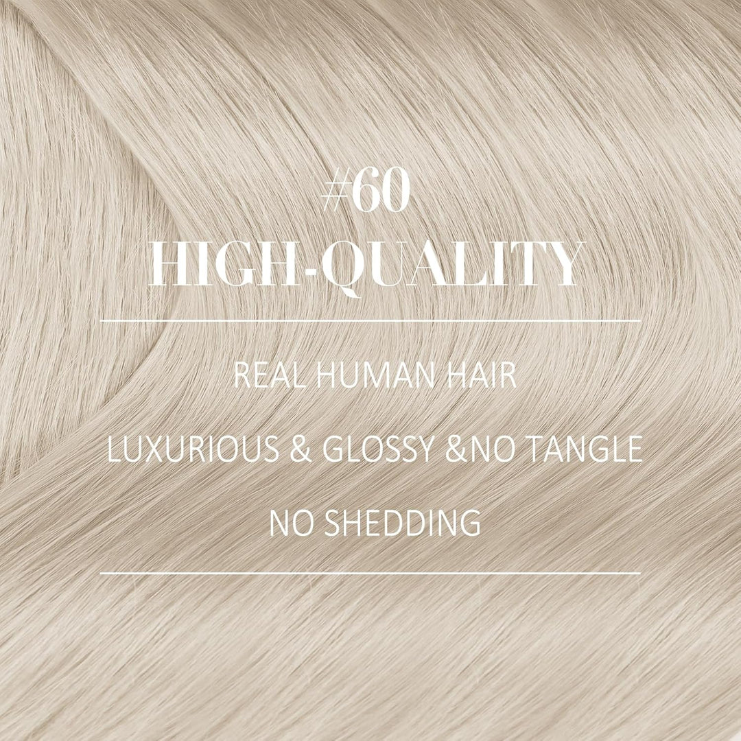 YoungSee Nanoring Extensions Echthaar Blond 60 cm Nanoring Extensions Blond Extensions Echthaar Nano