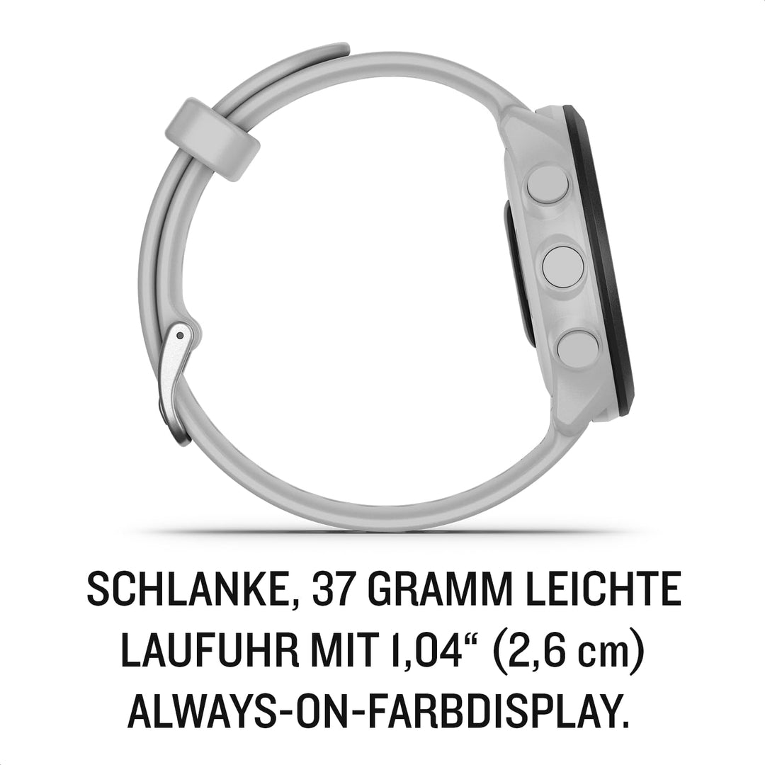 Garmin Forerunner 55 – GPS-Laufuhr mit 1,04“ Always-On-Farbdisplay, täglichen Trainingsempfehlungen,