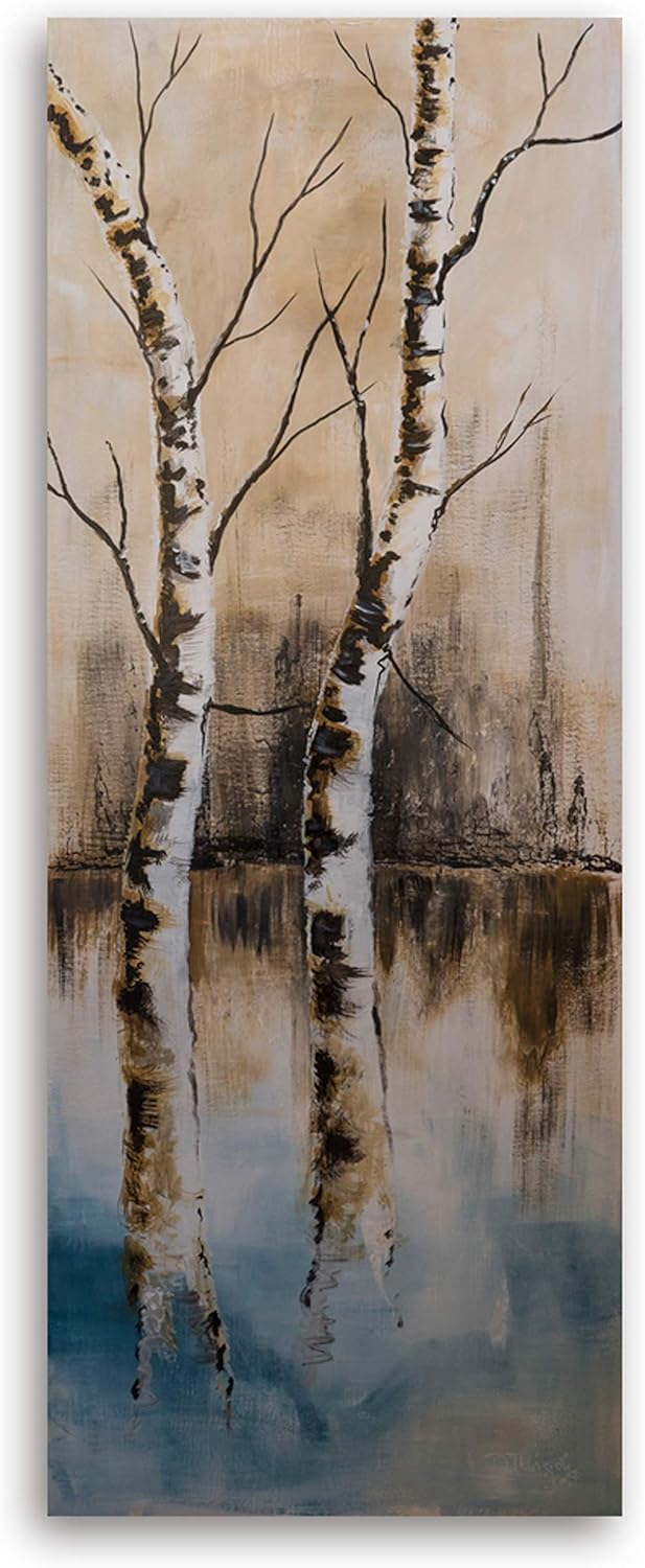 Feeby Bilder 25x70 cm 1 Teilig Wohnzimmer Schlafzimmer Büro Flur Küche Wandbilder Leinwandbilder Mod