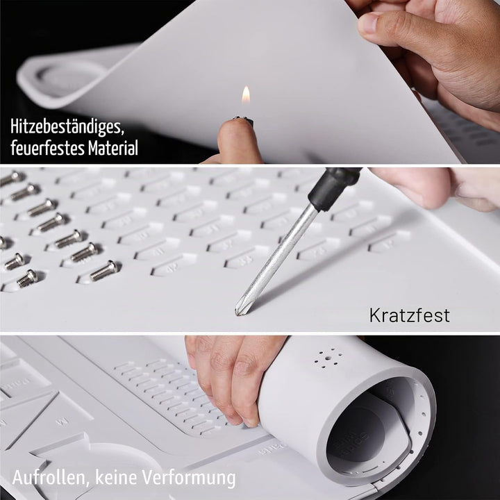 SainSmart 50,8 x 35,6 cm grosse Silikon-Lötmatte, 500 °C, hitzebeständig, ESD-sichere Matte mit Hand