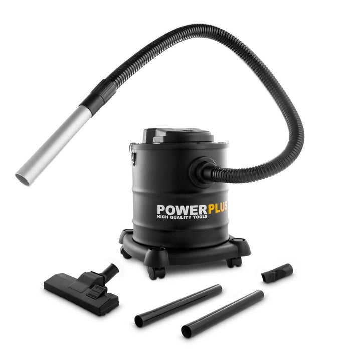 POWERPLUS Elektrische Aschesauger POWX308-1200W - 20L Auffangbehälter - Inkl. Zubehör - Inkl. Blasfu