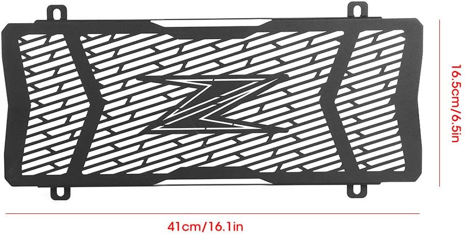 Kühlerschutz, Edelstahl Motorrad Kühlergrill Shroud Cover Protector Fit für Z650 Z 650 Z-650 2017-20
