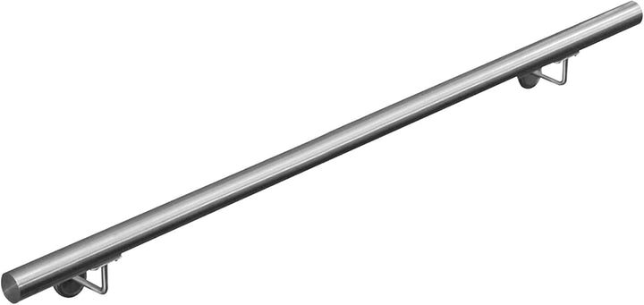 V2Aox Treppengeländer Edelstahl, Handlauf für Treppe, Balkongeländer Aufsatzmontage, Geländer 105 cm