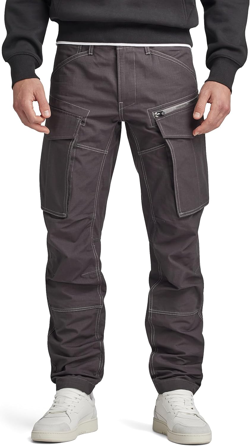 G-STAR RAW Herren Hose Rovic 3d Tapered, Grau (Raven), one sizeG-STAR RAW Herren Hose Rovic 3d Taper