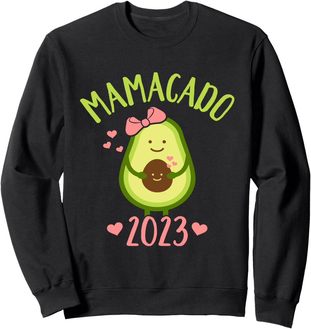 Mamacado 2023 zur Schwangerschaft Ankündigung Sweatshirt