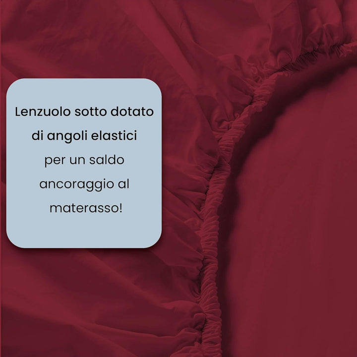 Italian Bed Linen Bettwäsche-Set Fashion Microfaser, Passion, Doppelte Doppelte Passion, Doppelte Pa