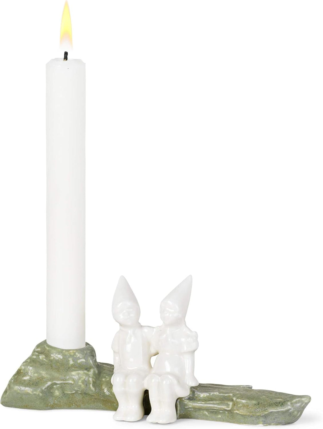 Kähler Weihnachtsumarmung H8.5 cm Weihnachtsgeschichten Dekoration, Weiss Standard Weihnachtsumarmun