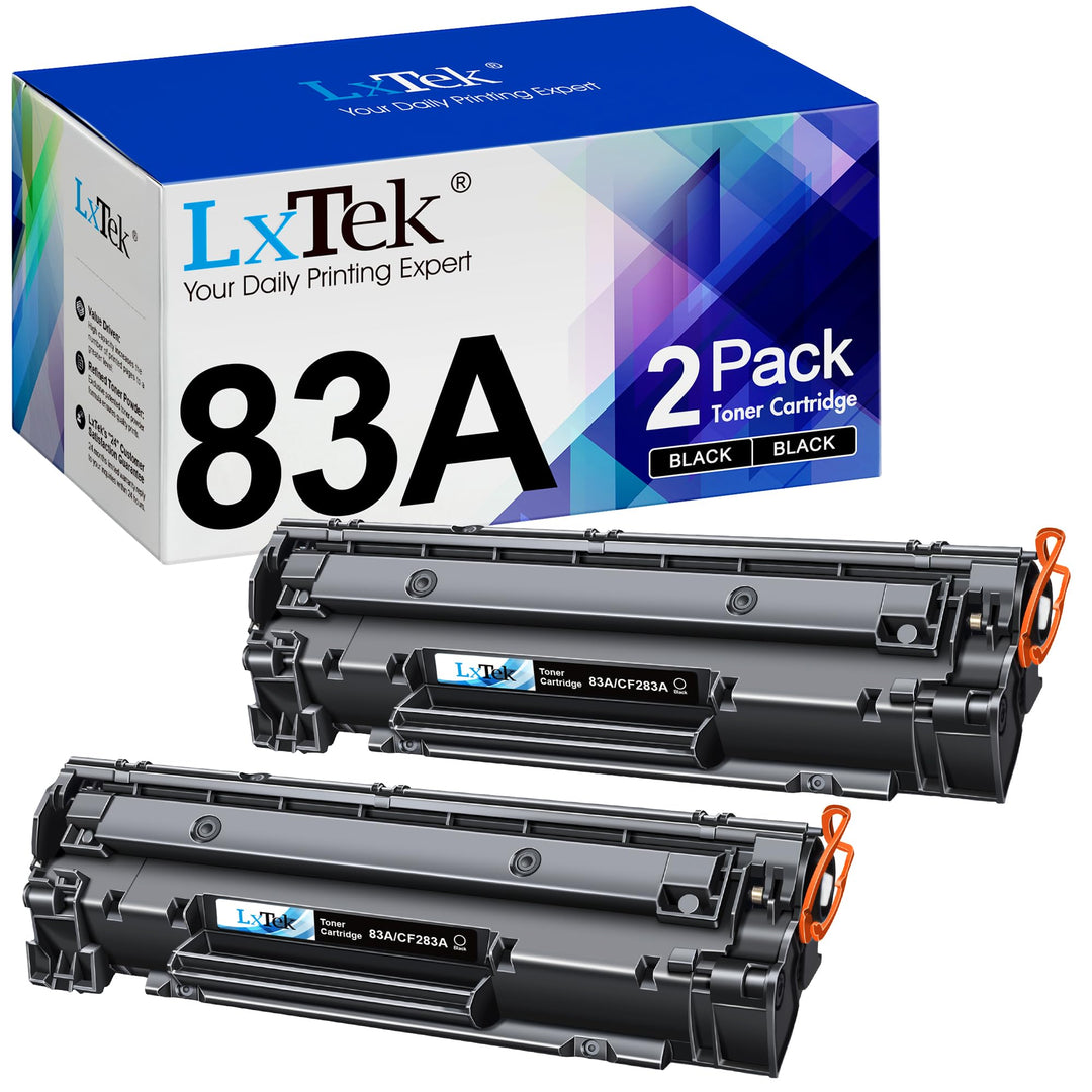 LxTek 83A Toner Kompatibel für HP 83A CF283A für HP Laserjet Pro MFP M125nw M127fw M127fn M225dw M12