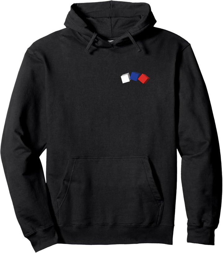 Flagge Russland Pullover Hoodie