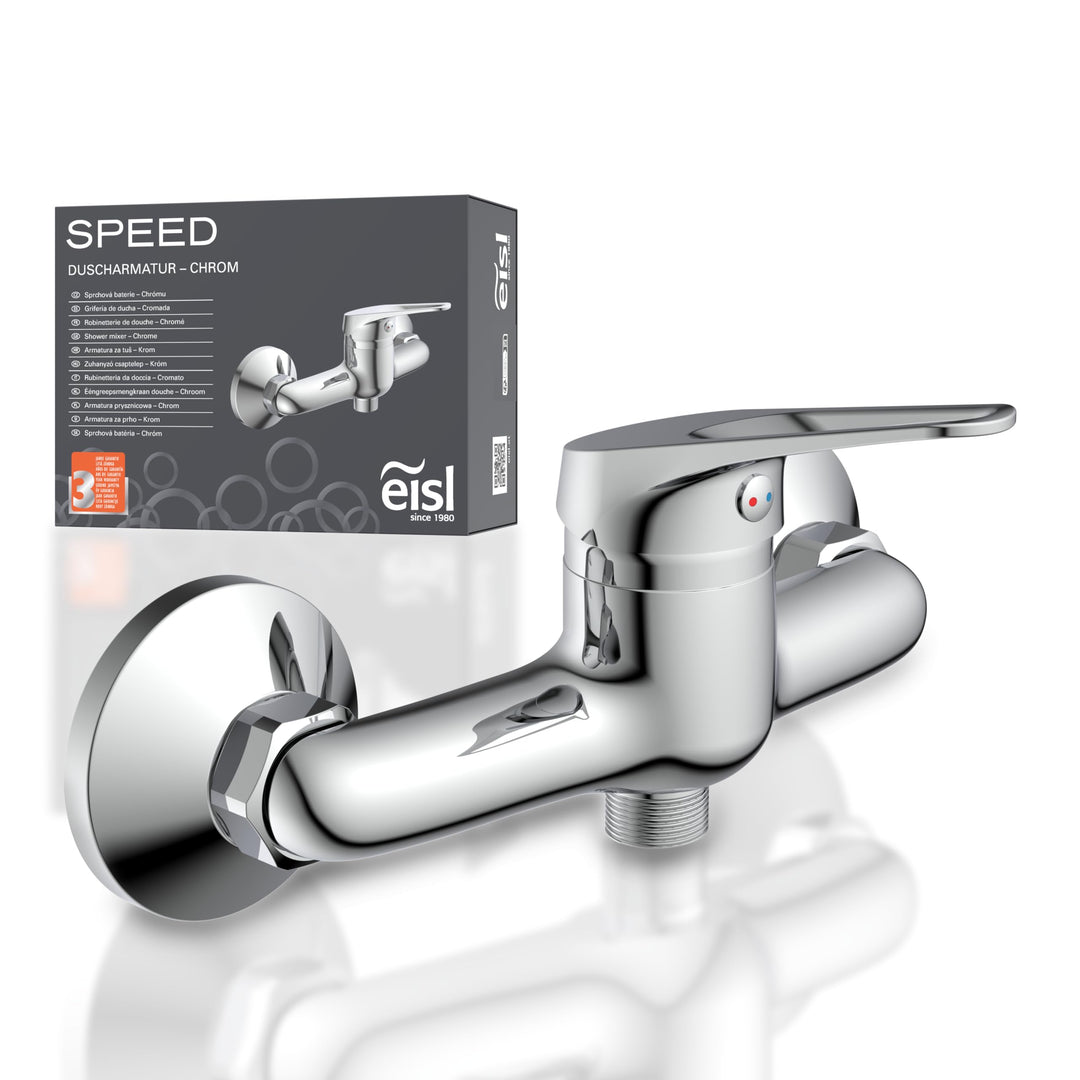 EISL NI168SCR SPEED Duscharmatur, Badarmatur mit Einhebelmischer, problemloser Anschluss an Standard