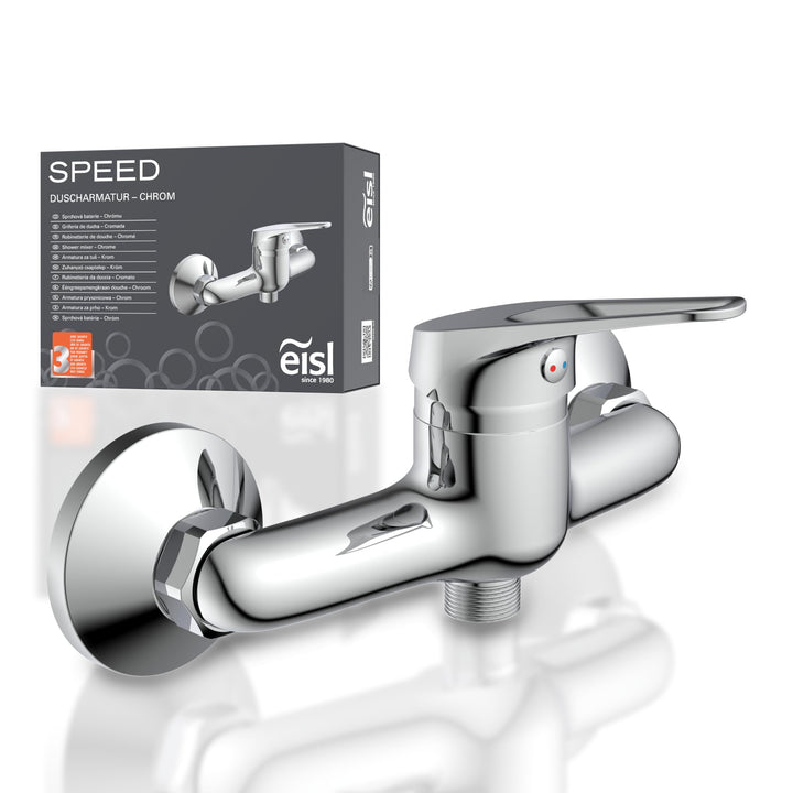 EISL NI168SCR SPEED Duscharmatur, Badarmatur mit Einhebelmischer, problemloser Anschluss an Standard