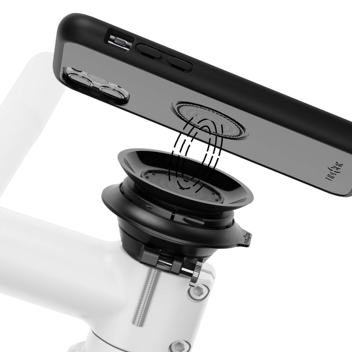 Fidlock Vacuum Fahrrad Magnetische Handyhalterung mit Hülle kompatibel mit iPhone 11/11 Pro / 11 Pro