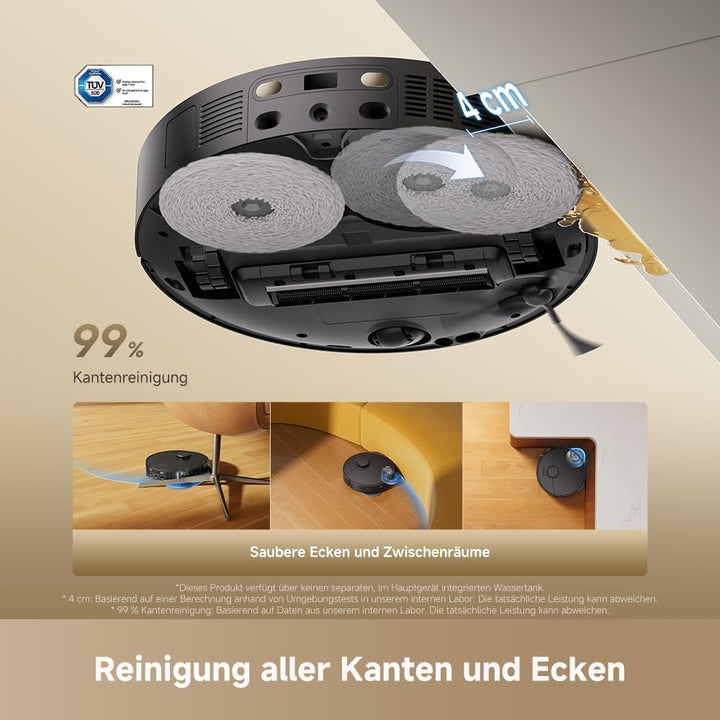 dreame L40 Ultra A Saugroboter und Bodenwischer mit automatischer Staubentleerung und doppeltem Anti