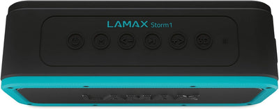 LAMAX Storm1 Bluetooth Lautsprecher 5.0, 40W, Tragbarer Kabelloser Bluetooth Box mit IP67 Wasserdich