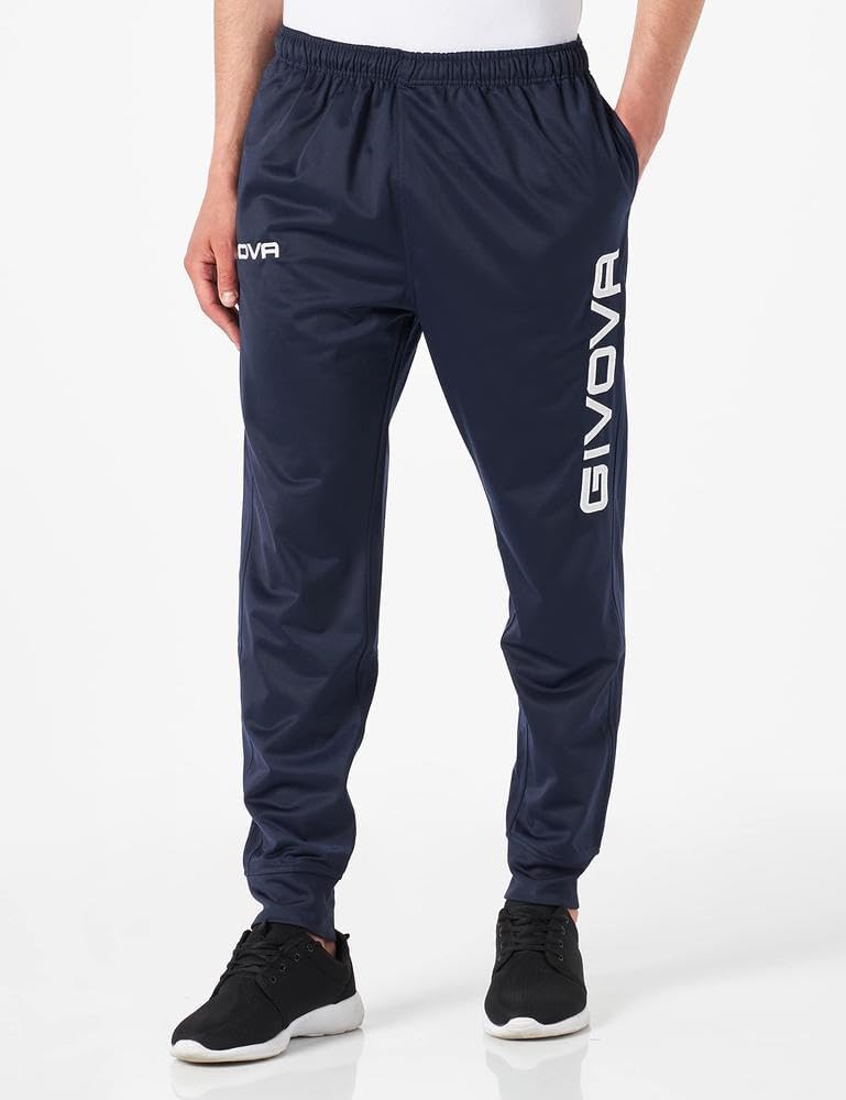 Givova Herren Visa Trainingsanzug 5XS Mehrfarbig (schwarz/orange fluo), 5XS Mehrfarbig (schwarz/oran