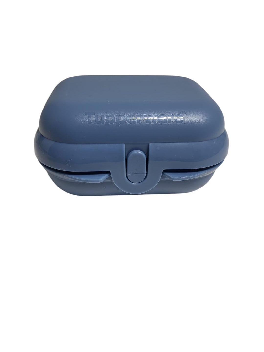 Tupperware To Go Mini-Twin Grösse 1 kleine Brotdose MiniTwin Twin Schule Kindergarten blau dunkelbla