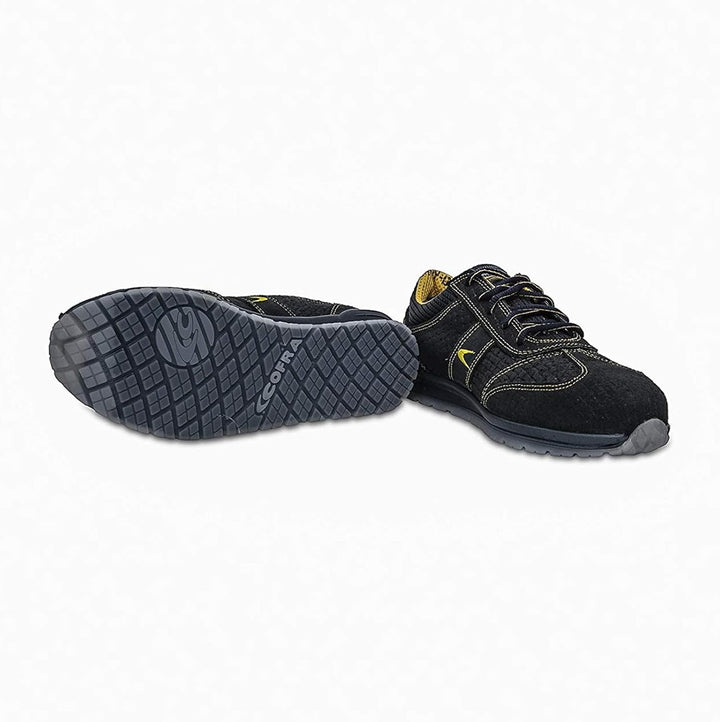 Cofra 78410-001.W40 SIVORI S1 P SRC Sicherheitsschuhe, Blau/Gelb, Grösse 40