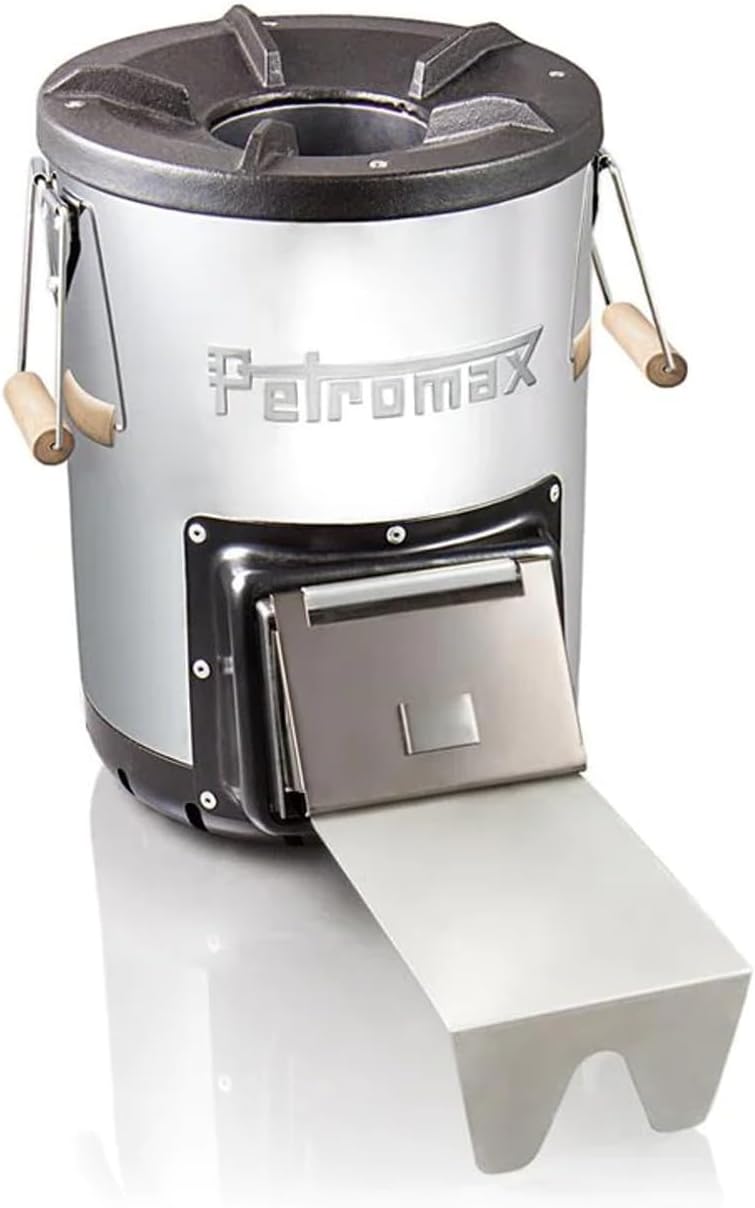 Petromax Raketenofen Silber