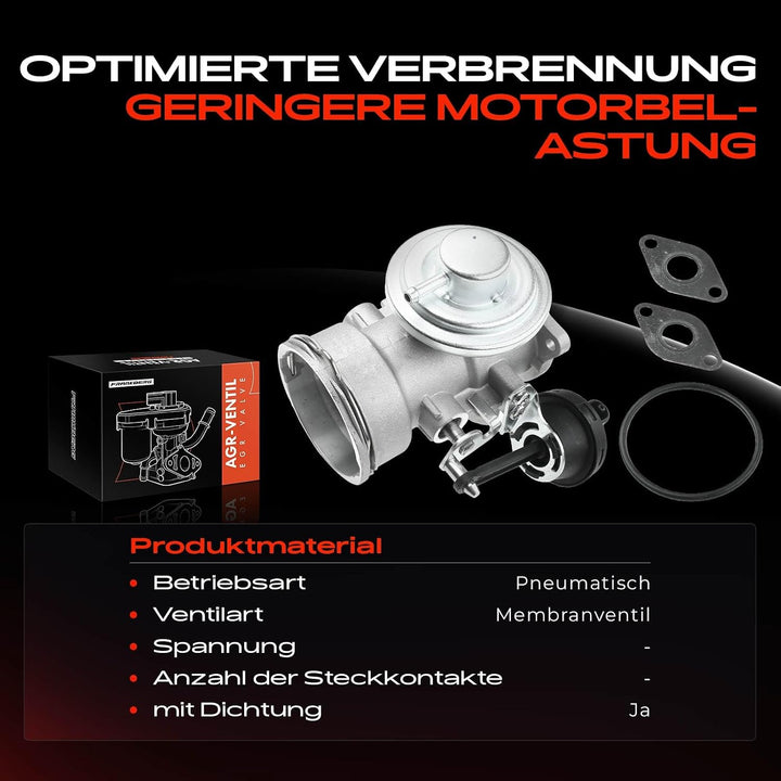 Frankberg AGR-Ventil Abgasrückführung Diesel für A4 A6 Galaxy A-l-h-a-m-b-r-a Superb I M-u-l-t-i-v-a