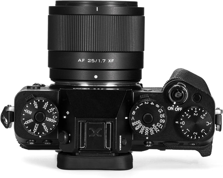 VILTROX 25mm F1.7 f/1.7 XF Objektiv für Fuji X, Grosser Blende STM Autofokus Objektiv Kompatibel mit