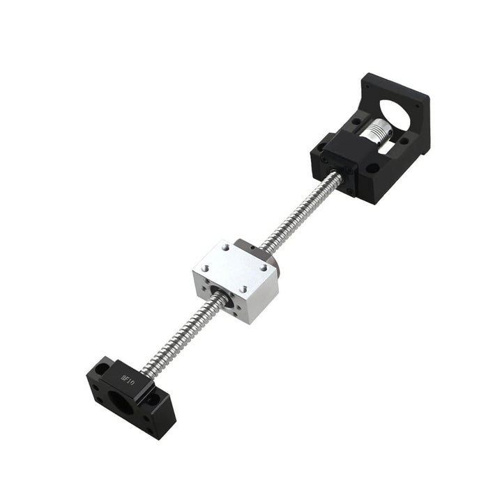 GooEquip SFU1204 Kugelumlaufspindel 350mm mit Halterung für Nema 23 Schrittmotor, BK10 / BF10 Unters