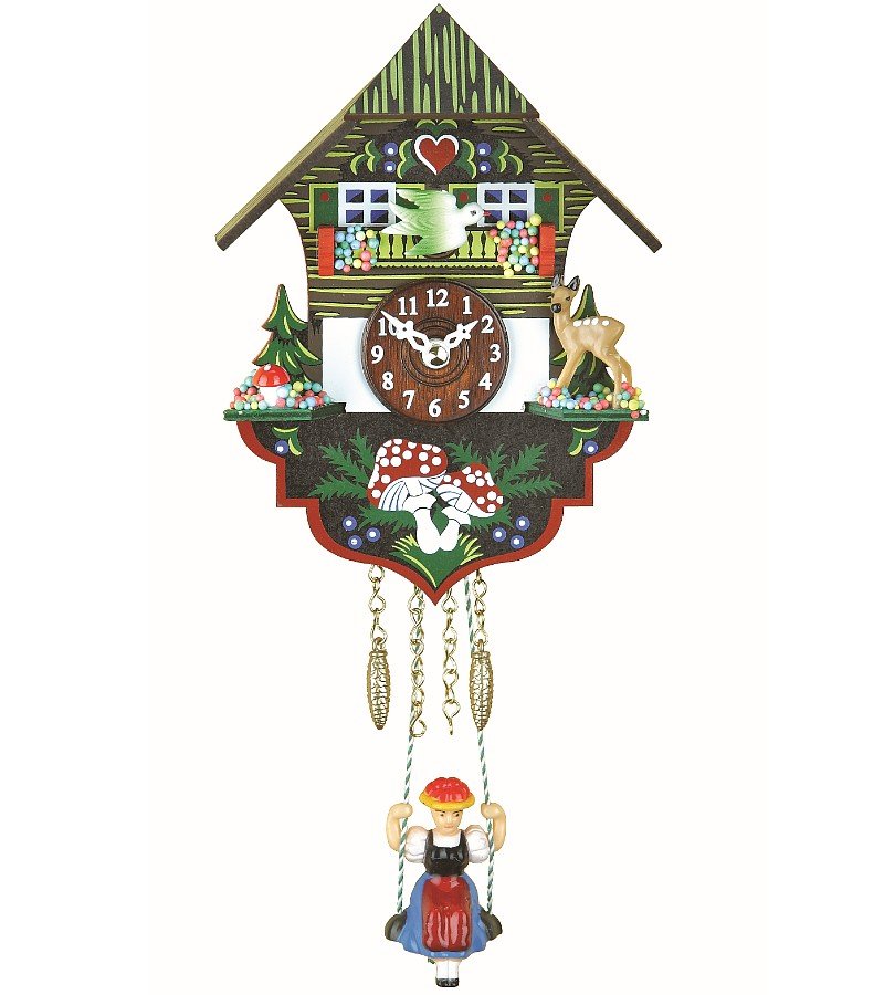 Trenkle Kuckulino Schwarzwalduhr Schwarzwaldhaus mit Quarzwerk und Kuckuckruf TU 2004 SQ