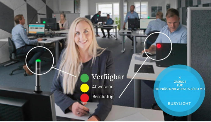 KUANDO Busylight, Beschäftigungs-Statusanzeige, UC Omega Single, Single