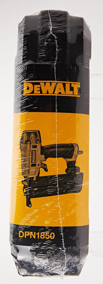 Dewalt DPN1850-XJ DPN1850 Druckluft Nagler ölfrei wartungsfrei 18G 15-50mm mit Koffer, Yellow, m