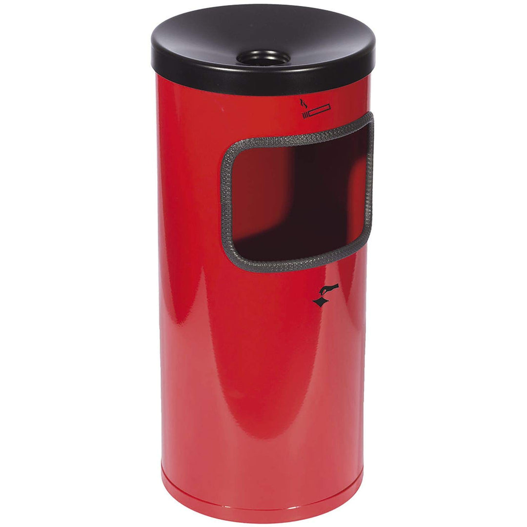 TKG 360012 Sicherheits-Bodenabfallascher separater Abfallteil ø 180 mm Höhe 410 mm rot